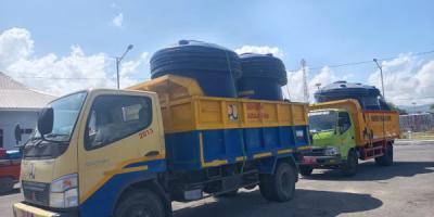 Kementerian PU Layani Air Bersih Untuk Warga Terdampak Kekeringan di Pulau Palue, NTT